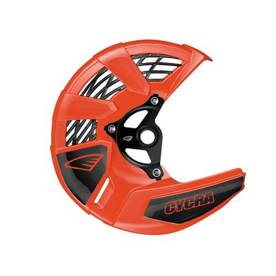 Cycra Tri Flow Front Disc Cover Kit Red For HONDA CRF250R CRF450R RX