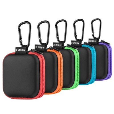 [5-Pack Earbud Case, Portable EVA Small Earbuds Carrying Case Storage Bag Org...