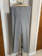Robell Sissi Uk16 Reg Ladies Grey Slim Fig Trousers Worn Once Fabulous Condition