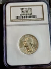 1961 D Washington Quarter MS65 NGC Old Holder