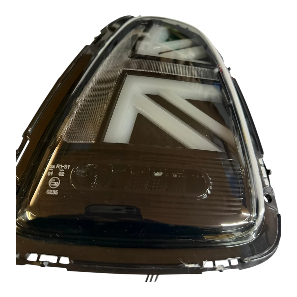 Fits MINI LED Tail Light Cooper Hatch R56 R57 R58 R59 Union Jack 07-13 Smoked - Image 2 of 4