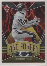 2020 Panini Phoenix Fire Forged Yellow 64/75 Mike Ditka #1 HOF 0h28