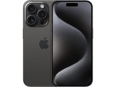 Apple iPhone 15 Pro   256 GB   Titan Schwarz   (Ohne Simlock und Kabel)