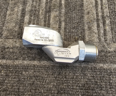 #ad Husky NAG480 Fuel Nozzle Swivel Connector Male Thread $39.59
