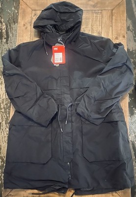 NWT HH Women s Helly Hansen 4X Boyne Light Parka Black 3.