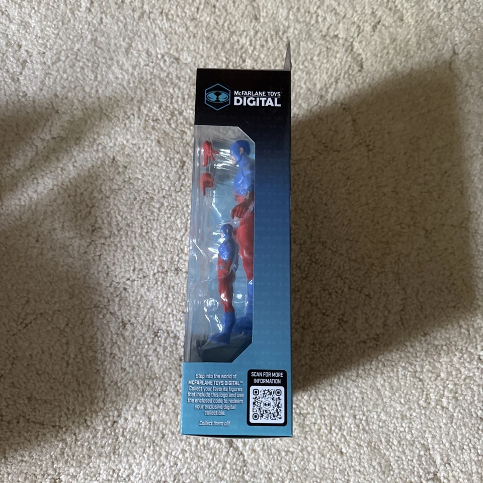 DC Direct Digital The Atom Ray Palmer Silver Age 7" Figure Mcfarlane Multiverse - Image 4 of 4