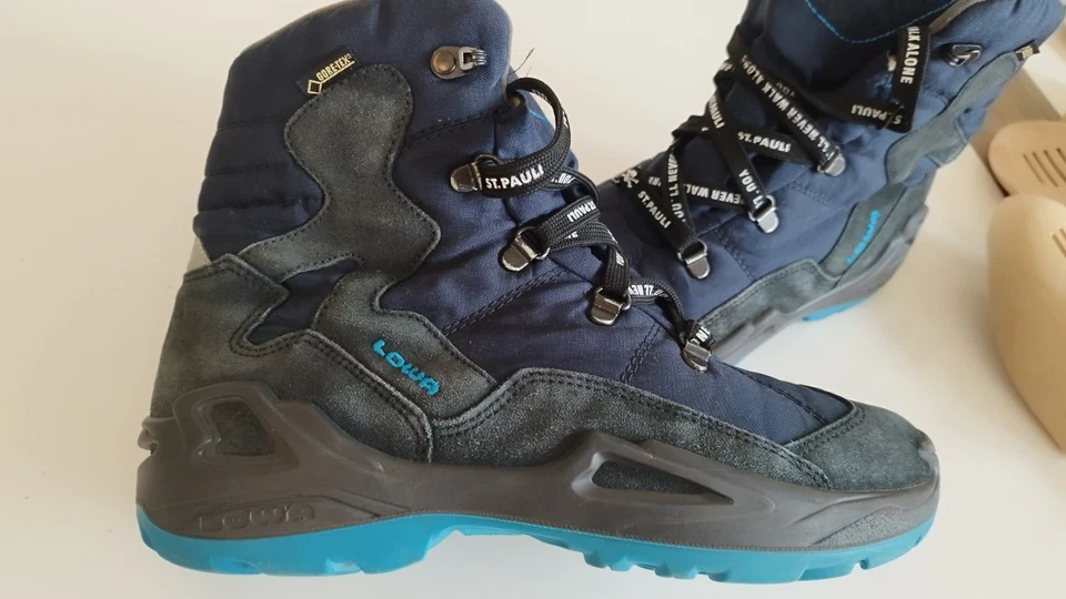 LOWA Rufus Goretex Winter Thermo Lammfell Outdoor Wandern Damen G 39 UK 5,5