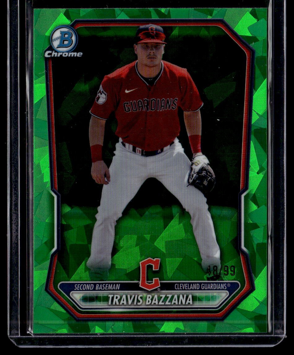 2026 Bowman #BCP-35 Travis Bazzana Green Sapphire /99