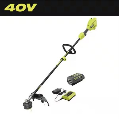 Ryobi 40V 15 in. Expand-It Capable Cordless String Trimmer Kit w/ 4.0Ah Battery