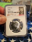 1969 S Proof Kennedy Half Dollar Graded PROOF 68 By NGC.
