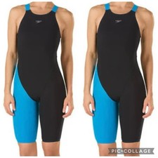 SPEEDO Women s Blue Black LZR Racer Pro Recor...