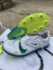 Nike Rival Jump White Spruce Green Volt DR2756-100, Size 10M Brand New!
