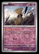 Abra 080/167 Common Twilight Masquerade Pokemon Reverse Holo Near Mint