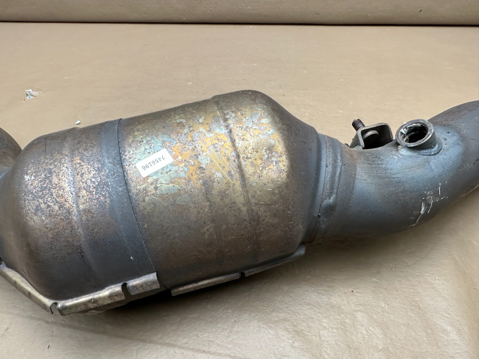 14-24 Maserati Quattro Ghibli M157 Right Engine Exhaust Downpipes RH GAS OEM