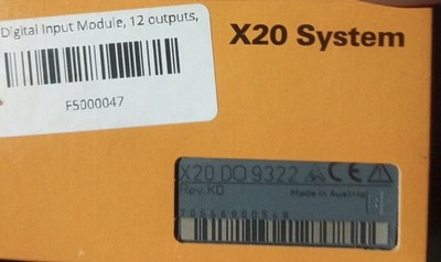 B&R Automation X20 D0 9322 Digital Output Module X20D09322