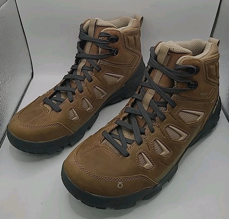 NEW Obōz Sawtooth X Mid B-Dry Waterproof Hiking Boots - Sandhill Size 9