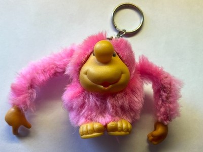 Bright Pink Monkey Keychain Kipling?