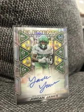 2024 Bowman's Best University Elements of the Game Autographs Jordan James /100
