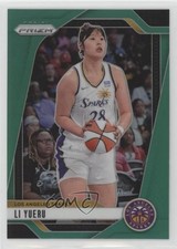 2024 Panini Prizm WNBA Green Prizm Li Yueru #23 Rookie RC fm0