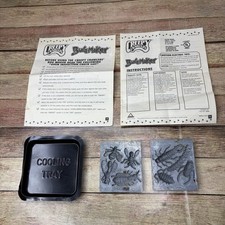 Creepy Crawlers Mold Trays, Cooling Tray And Instruction Manuals 2002 Jakks Bugs