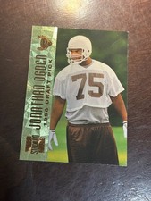 1996 Stadium Club Jonathan Ogden Draft Pick Rookie Card Baltimore Ravens NFL TSC. rookie card picture