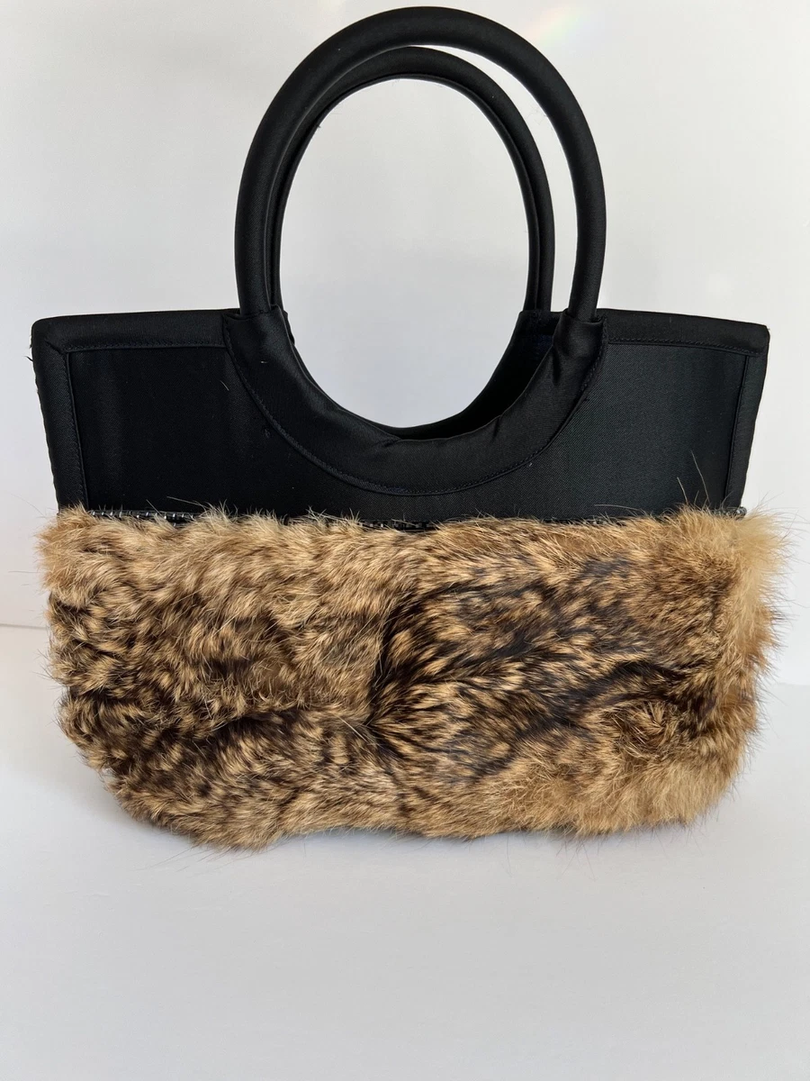 Fur Purse Black Vintage Bags, Handbags & Cases for sale | eBay display picture 1
