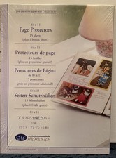 Creative Memories 8.5x11 Scrapbook Page Protectors - New In Package