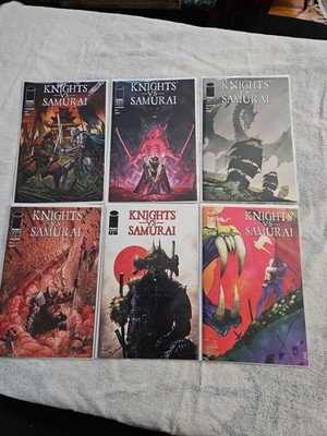 Knights vs Samurai #1-6 (Image Comics 2025) Complete Series NM Lot 1 2 3 4 5 6