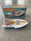 1975 Matchbox No5 Seafast Speed Boat & Box By Lesney England