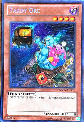 Tardy Orc - GAOV-EN085 Secret Rare YuGiOh TCG Card