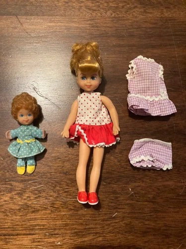 1967 Mattel Family Affair BUFFY & MRS. BEASLEY Doll Set Of 2