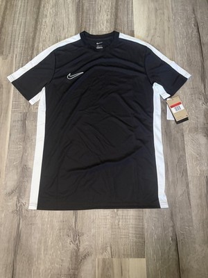 Nike Dri-FIT Academy 23 Short Sleeve Soccer Top Men's Large Black DR1336