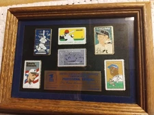 US postal service professional baseball stamp pin collector's edition.