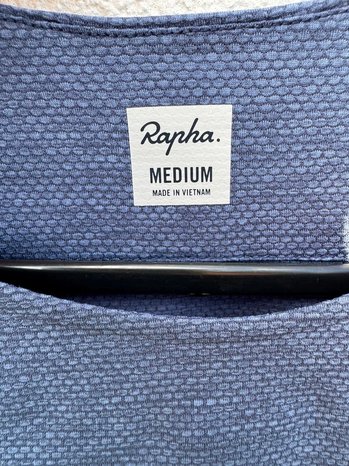 Rapha Mens Trail 3/4 Jersey (Blue/ Orange) Excellent size medium - Image 3 of 4