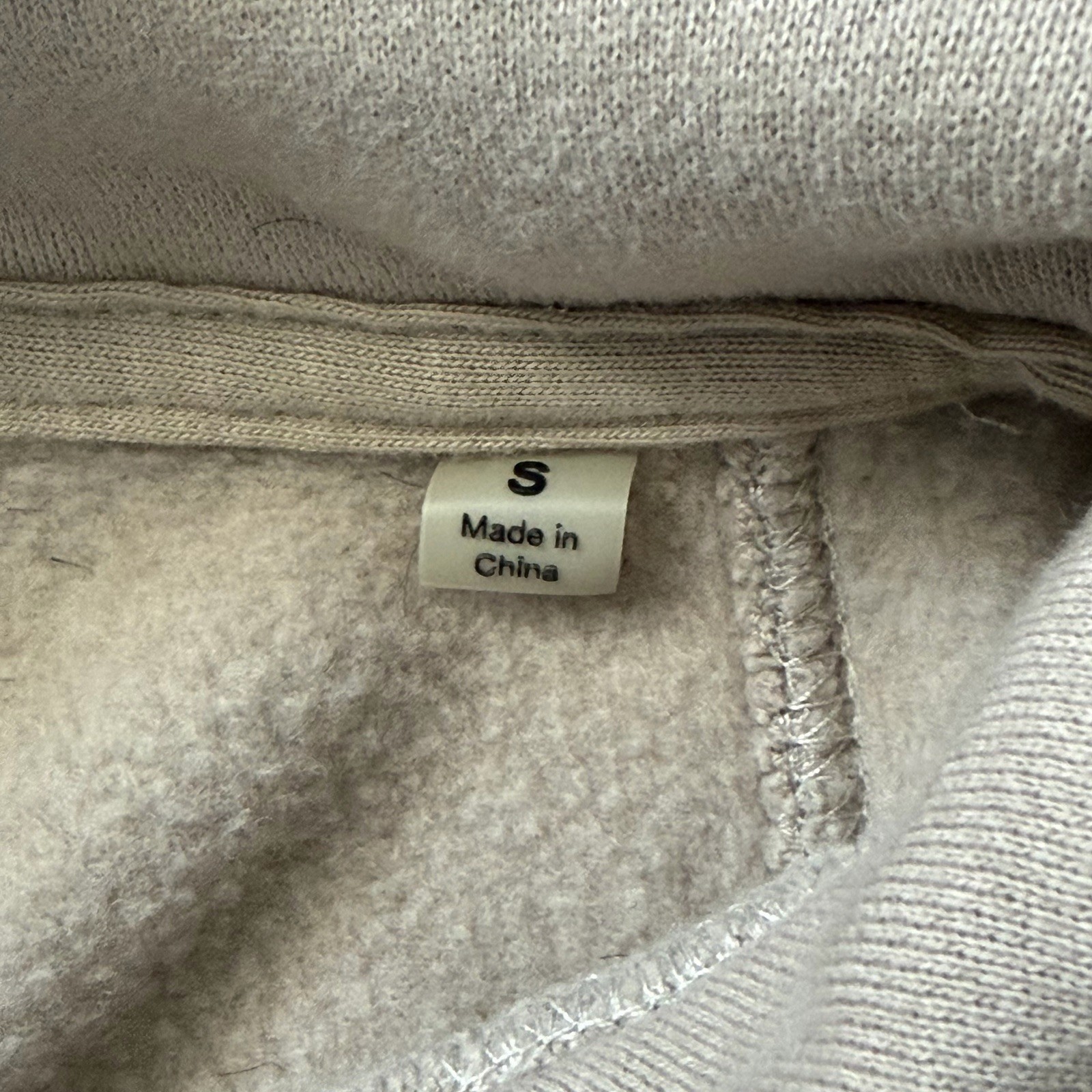 FEAR OF GOD ESSENTIALS “Linen Tan” Size S Mens Authentic thumbnail 6