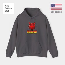 Hellraisers Pinhead World Industries Skateboard 1996 Classic Rare Hoodie Print