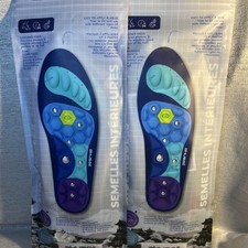 Pair AKUSOLI Magnetic Therapy Acupressure Massage Shoe Insoles S/M Men/Women