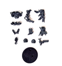 40k Armageddon Space Marines Chaplain w/ Jump Pack