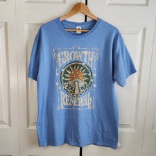 Fruit of the Loom HD Womems Mushroom T-Shirt Size LG Growth Renewal Dist...