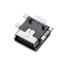 20PCS Mini USB SMD 5 Pin Female Mini B Socket Connector Plug NEW YL ex