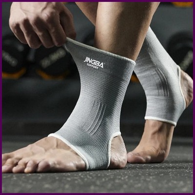 2 tobilleras de punto para esguinces, artritis, tendinitis, running y fútbol