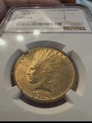 1915 GOLD $10 INDIAN HEAD COIN NGC MINT STATE 64