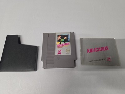 Kid Icarus (Nintendo NES, 1986) 3 Screw Authentic Cartridge  with book!