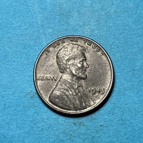 (1) Beautiful Vintage 1943-P Lincoln Steel Cent/Penny CHOICE XF-EXTRA FINE