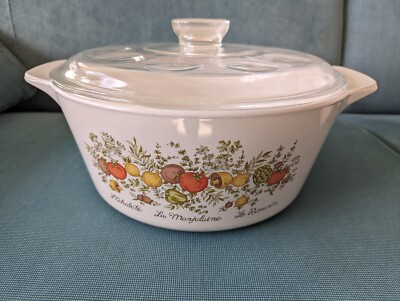 Rare Vintage CorningWare Spice of Life 4lt Casserole Dish