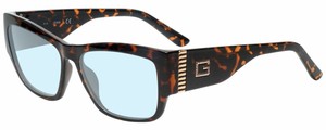 Guess GU7623 Ladies Blue Light Block Designer Eyeglasses Cateye Havana  Tortoise | eBay