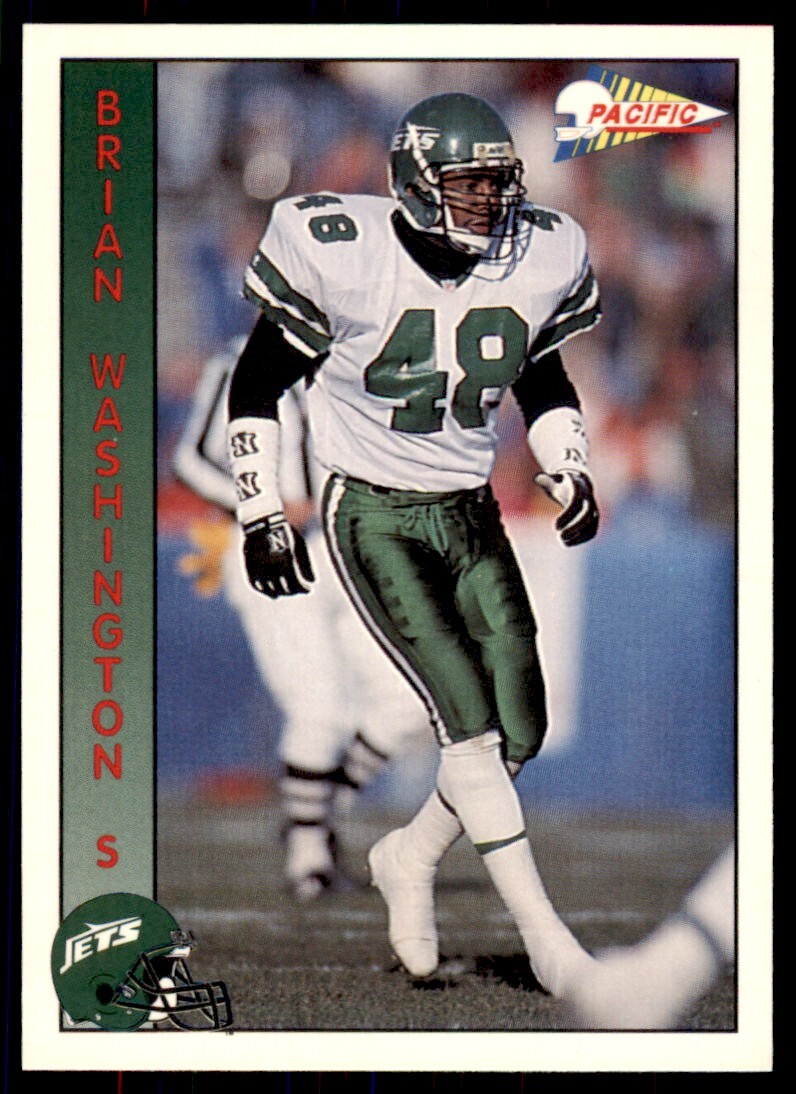1992 Pacific Brian Washington New York Jets #227