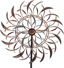 Wind Spinner Metal Large Kinetic Wind Sculpture Spinner Yard Art Outdoor Decor