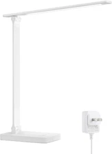 LED Desk Lamp, Metal Desk Light 9.5W 800Lm, Forbes Vetted Best Task Lamp, 5 Colo