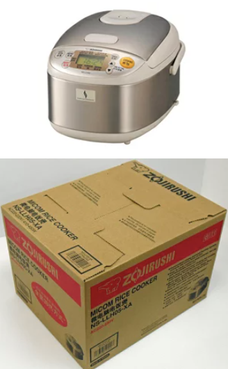 ZOJIRUSHI NS-LLH05-XA cooked 3cup 0.54L rice cooker AC 220V 230V